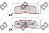 NISSA 410606A0A0 Brake Pad Set, disc brake